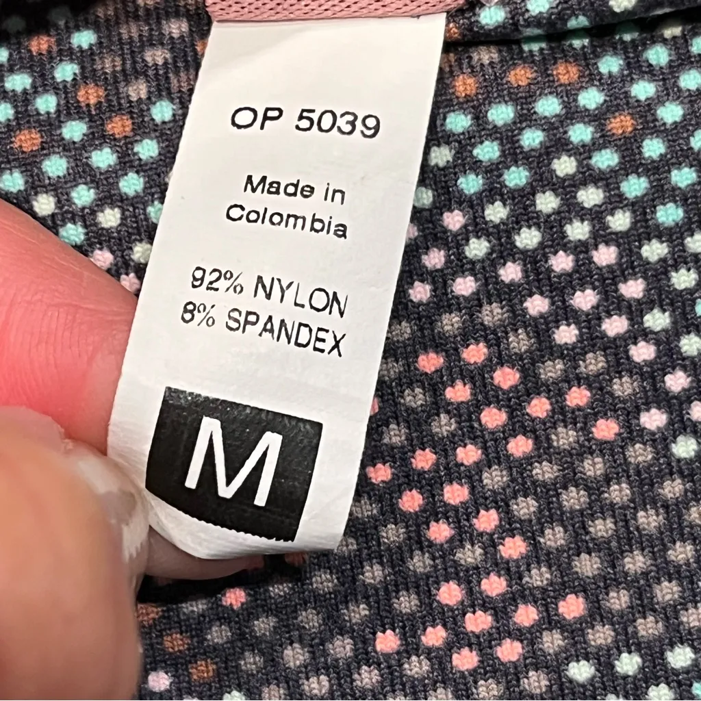 Manju Printed Bikini Swim Bottoms size Medium - Image 7