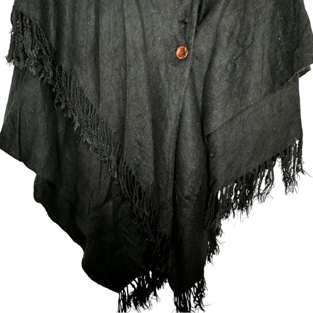Versona Accessories‎ Black Sweater Cape - Image 3