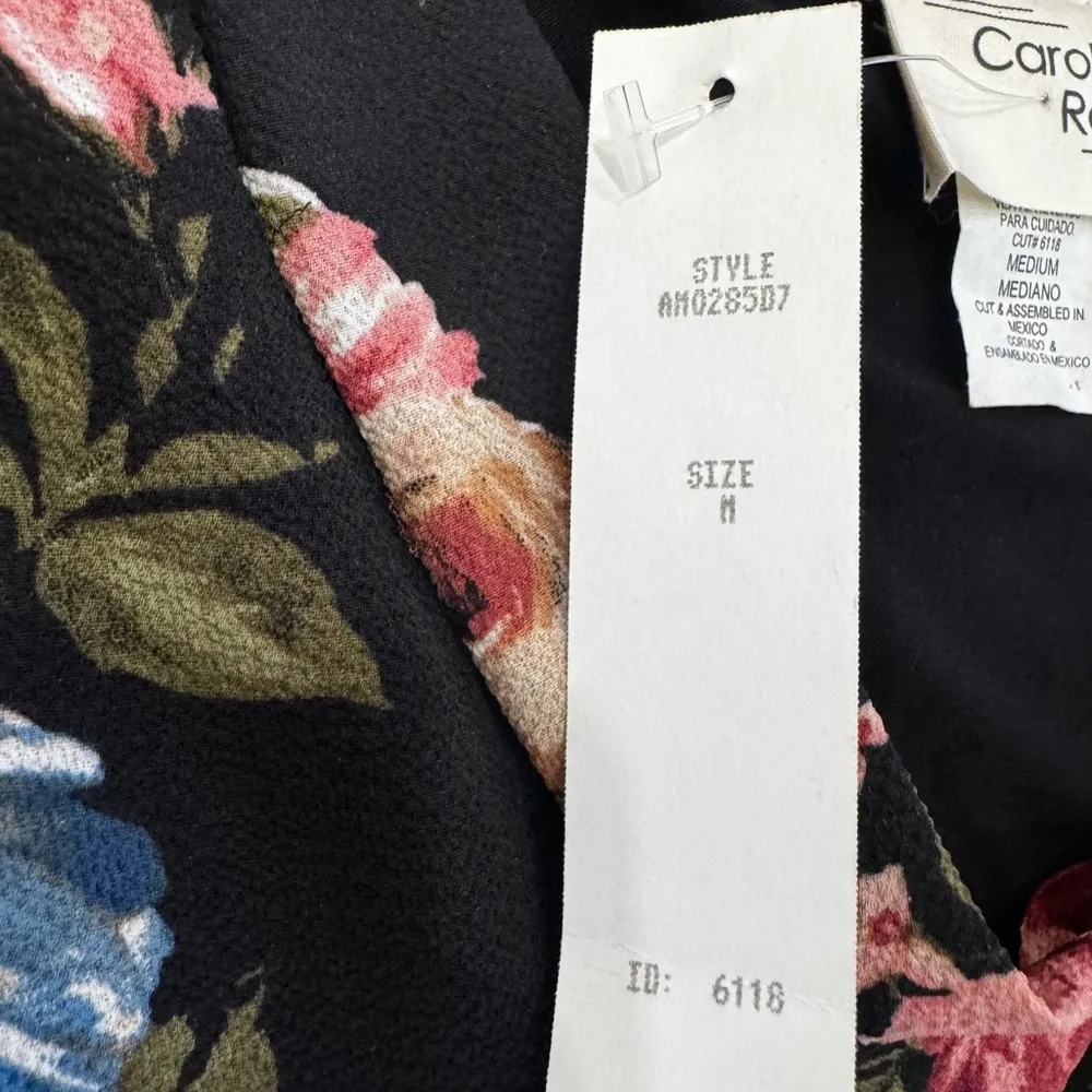 Women's Floral Sleeveless Top - Black and Pink 🌸
*NEW WITH TAGS 🏷️ - Image 7