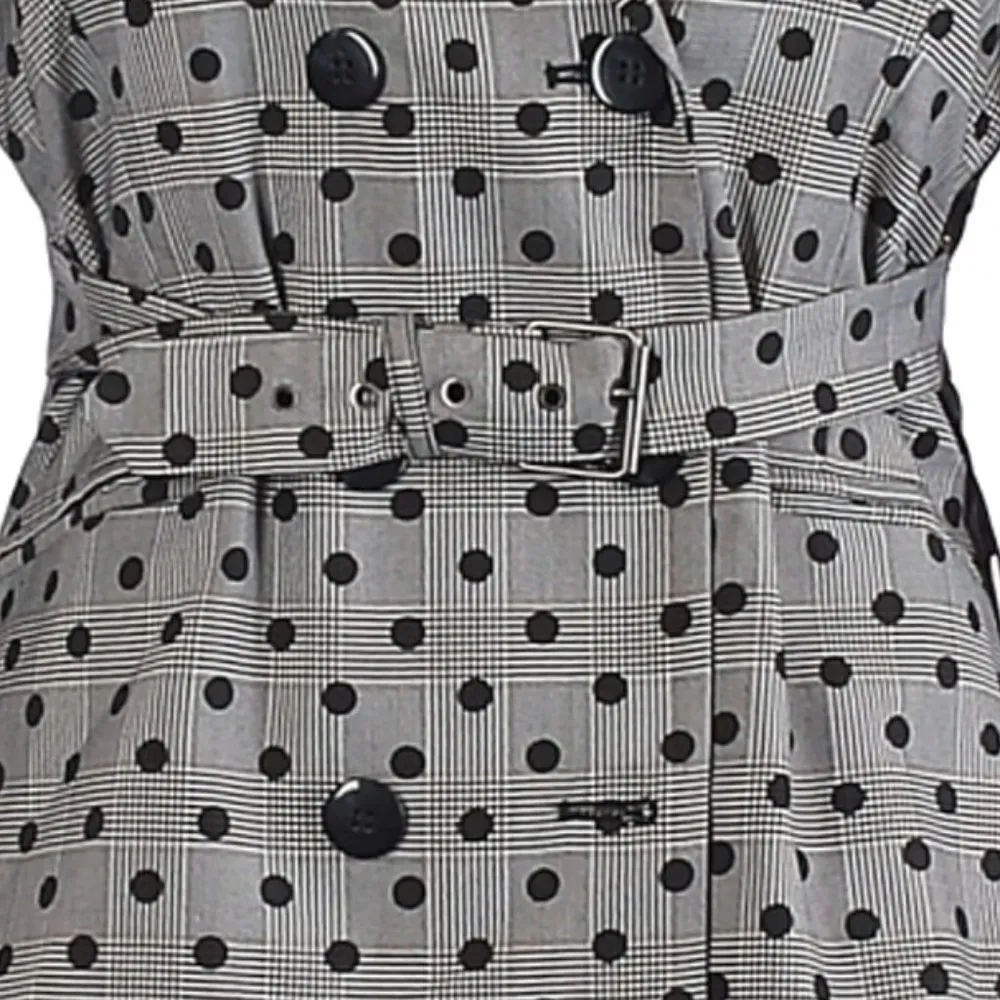 Nicole Miller Double Breasted Mixed print Blazer Nwot - Image 4