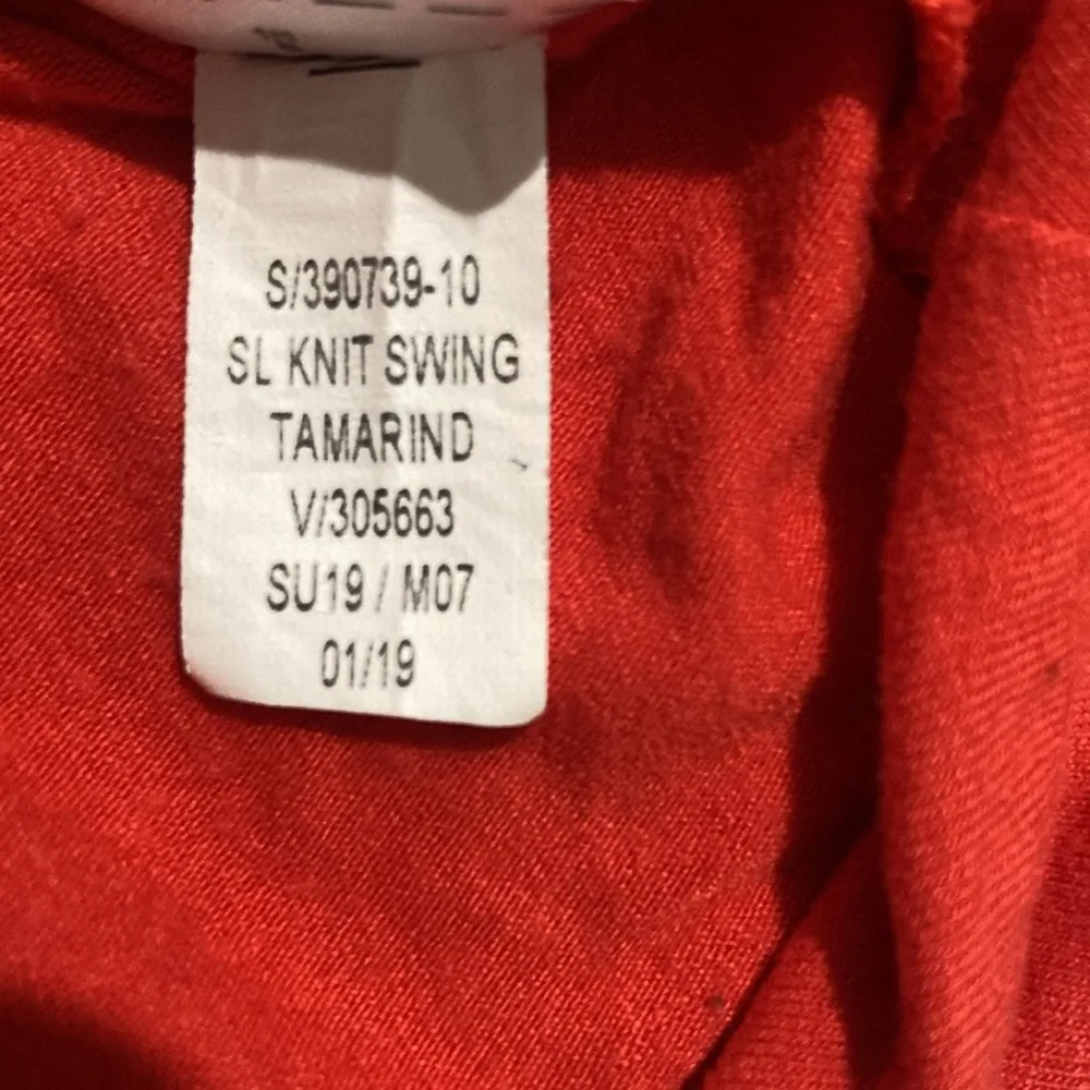 Old Navy Knit Swing Women’s Size Small Orange Color Dress - Image 5