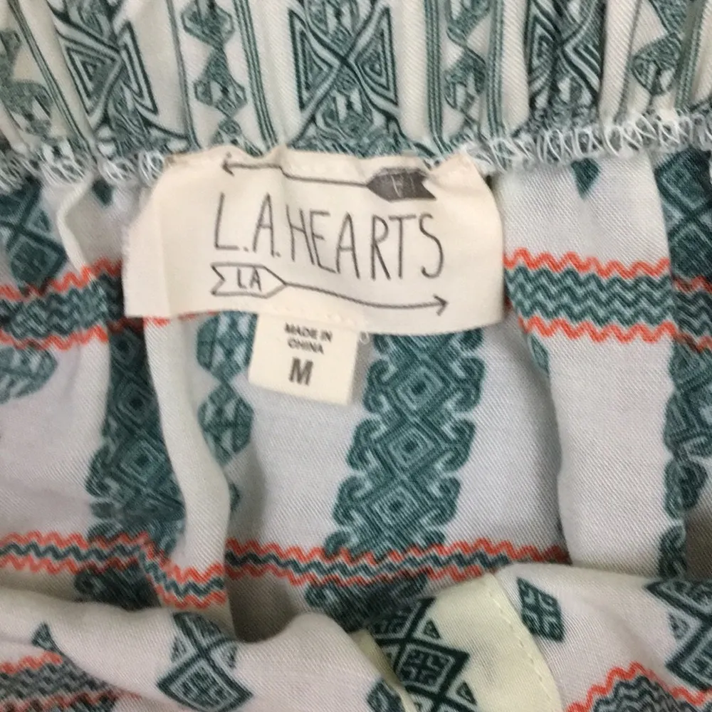 LA Hearts button up patterned skirt - Image 3