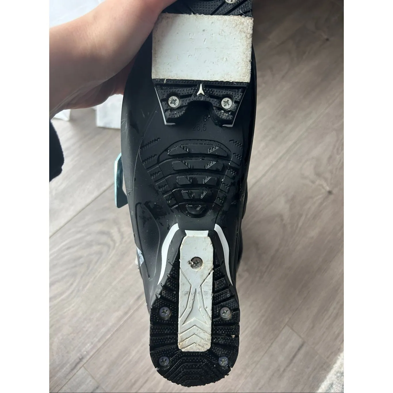 Atomic M fit 120 Black Downhill Ski Boots Size 26CM/Mondo 8 Men, 9 Womens black - Image 7