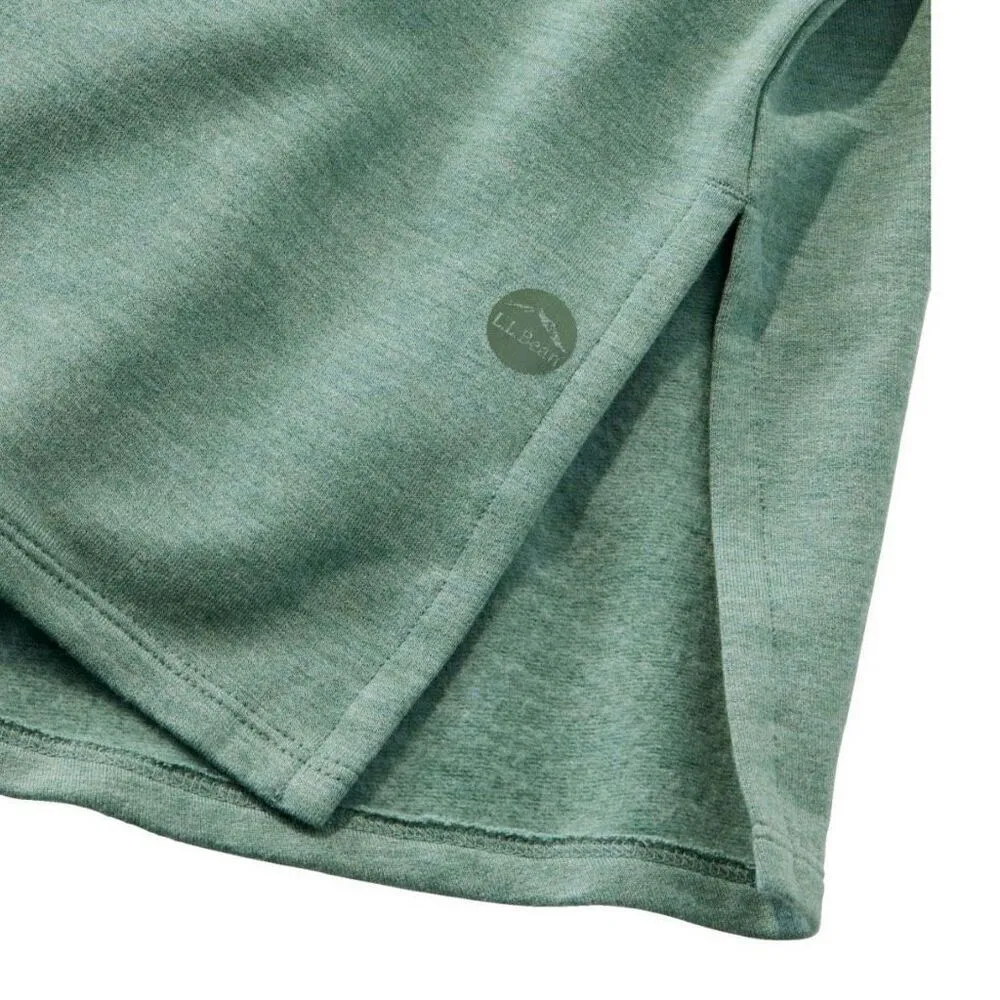 L.L. bean soft flex crewneck dolman sleeve green top small Green - Image 10