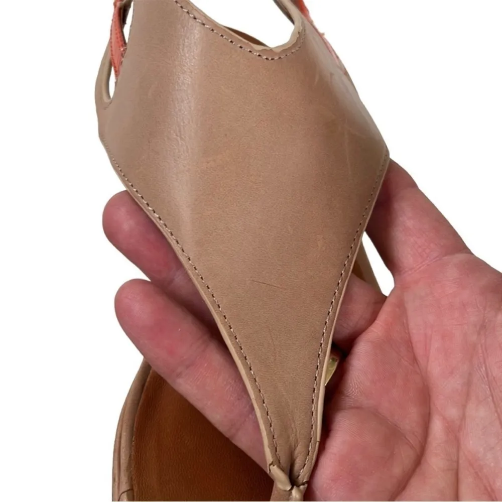 Euc Gentle Souls Leather Opal Sandals - Image 4