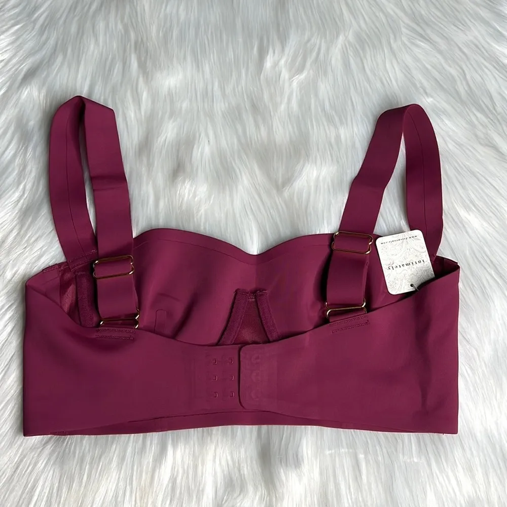 Naomi Dried Rose Longline Bra - Image 6