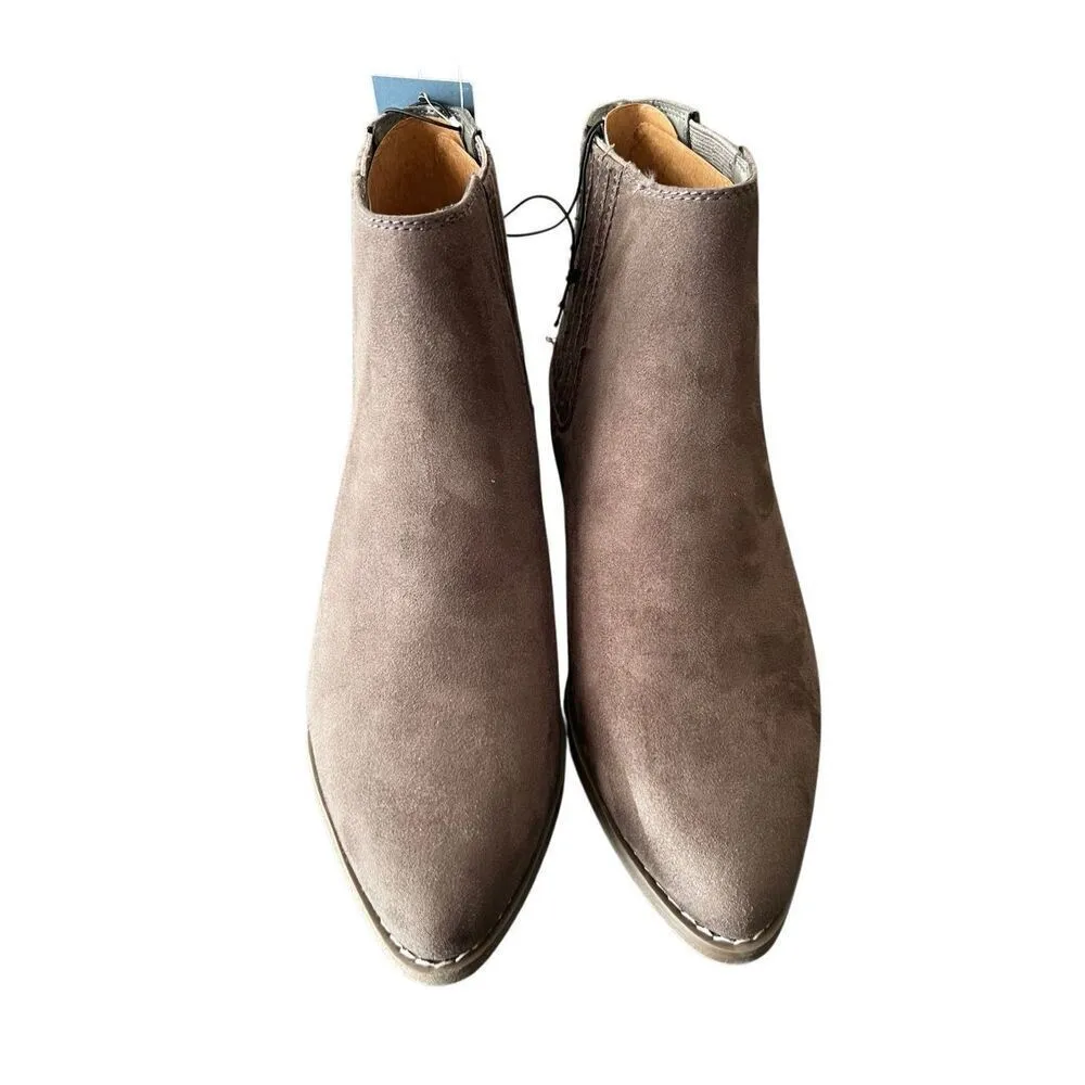 Western Boots Universal Thread Dark Taupe (Dark Brown) Size 8 wide - Image 4