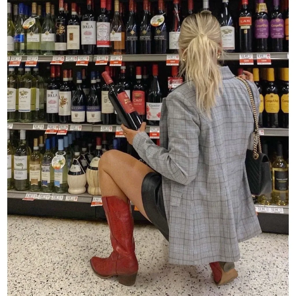 Majorelle Rhea Women's Glen Plaid Blazer Academia Office Menswear Size Small‎ - Image 2