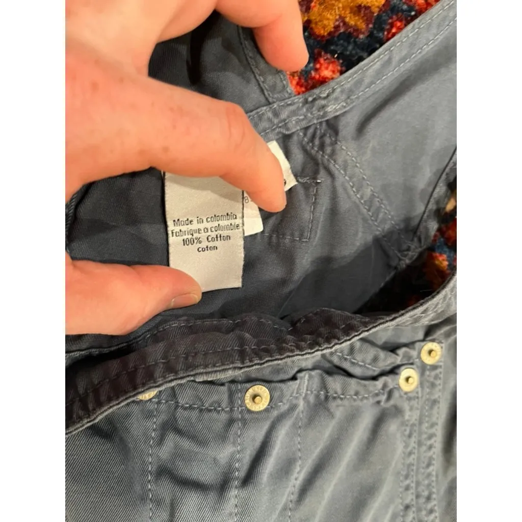 Vintage Calvin Klein Jeans Overall Dress Petite Small Blue Utility Pockets Y2K - Image 7