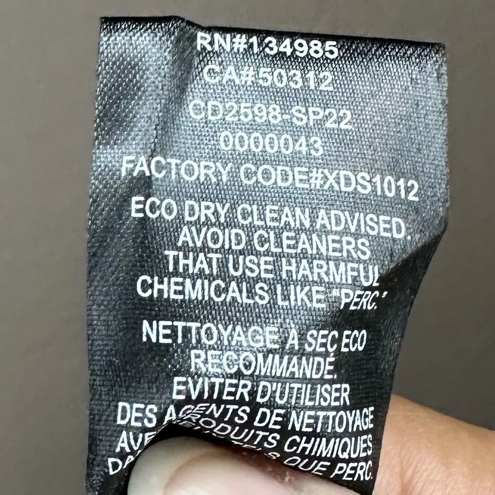 For love and Lemons Robin Floral Black Linen Tie Straps Mini Dress Size M - Image 6