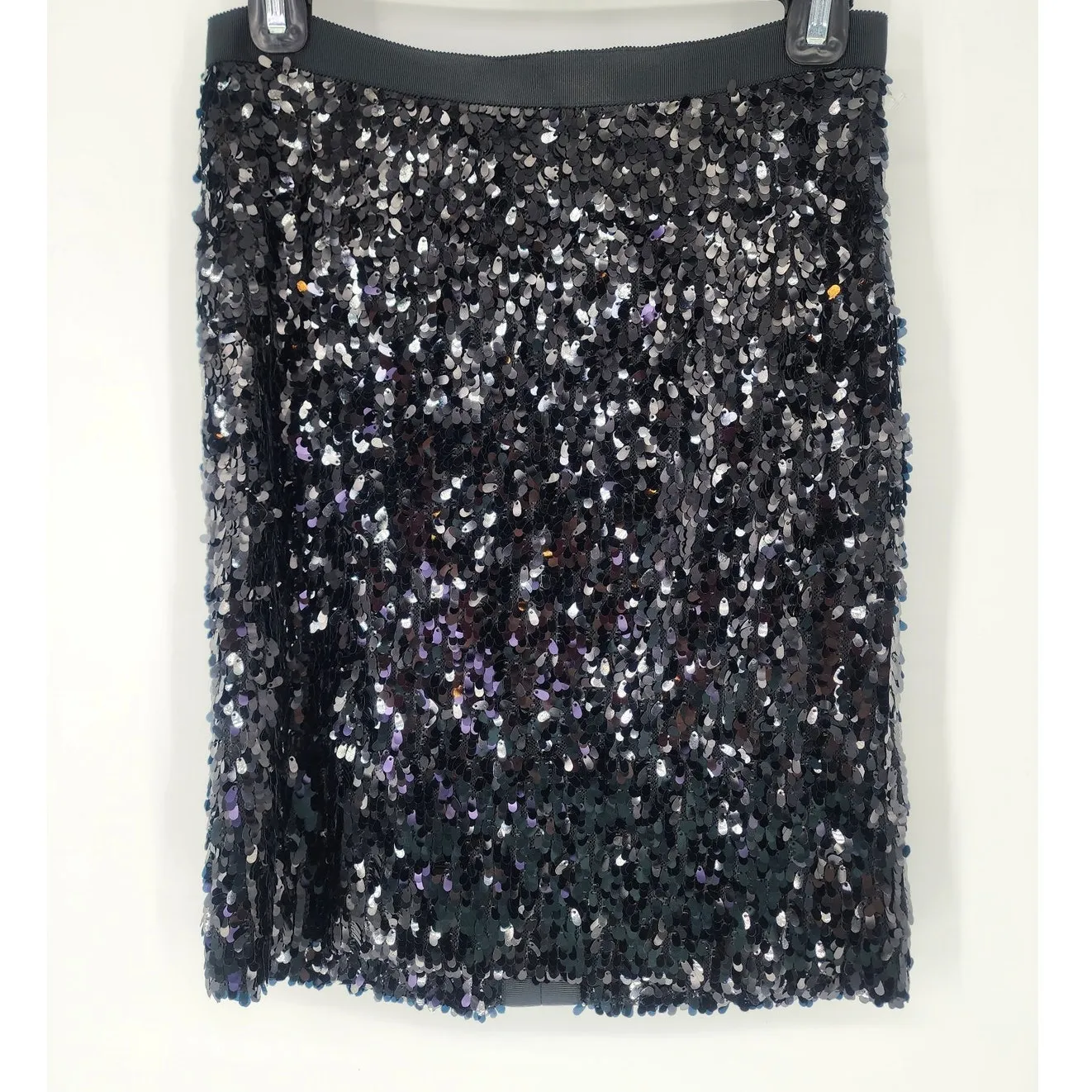 Vintage Teenflo Sequin Mini Skirt Black– Women’s 2 Black - Image 2