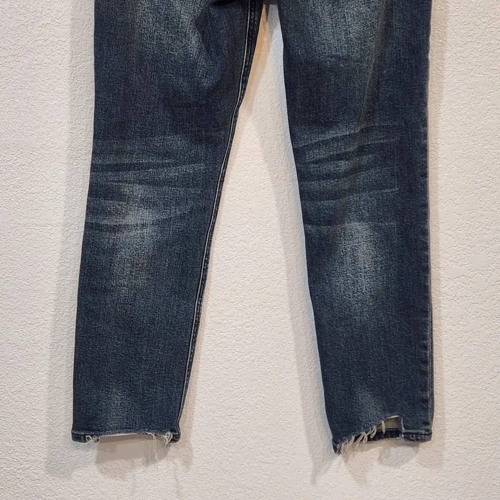 Rag & Bone Womens Nina High Rise Ankle Cigarette Step Hems Vallery Jeans Size 26 - Image 4