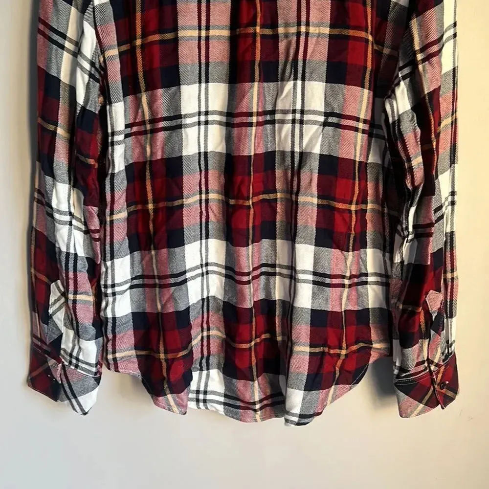 Rails Hunter Shirt Merlot Navy Gold - Image 10