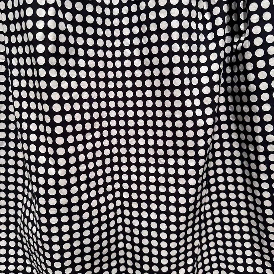 Nanette Lepore‎ Black & White Polka Dot Mini Dress Sleeveless Sz 4 - Image 5