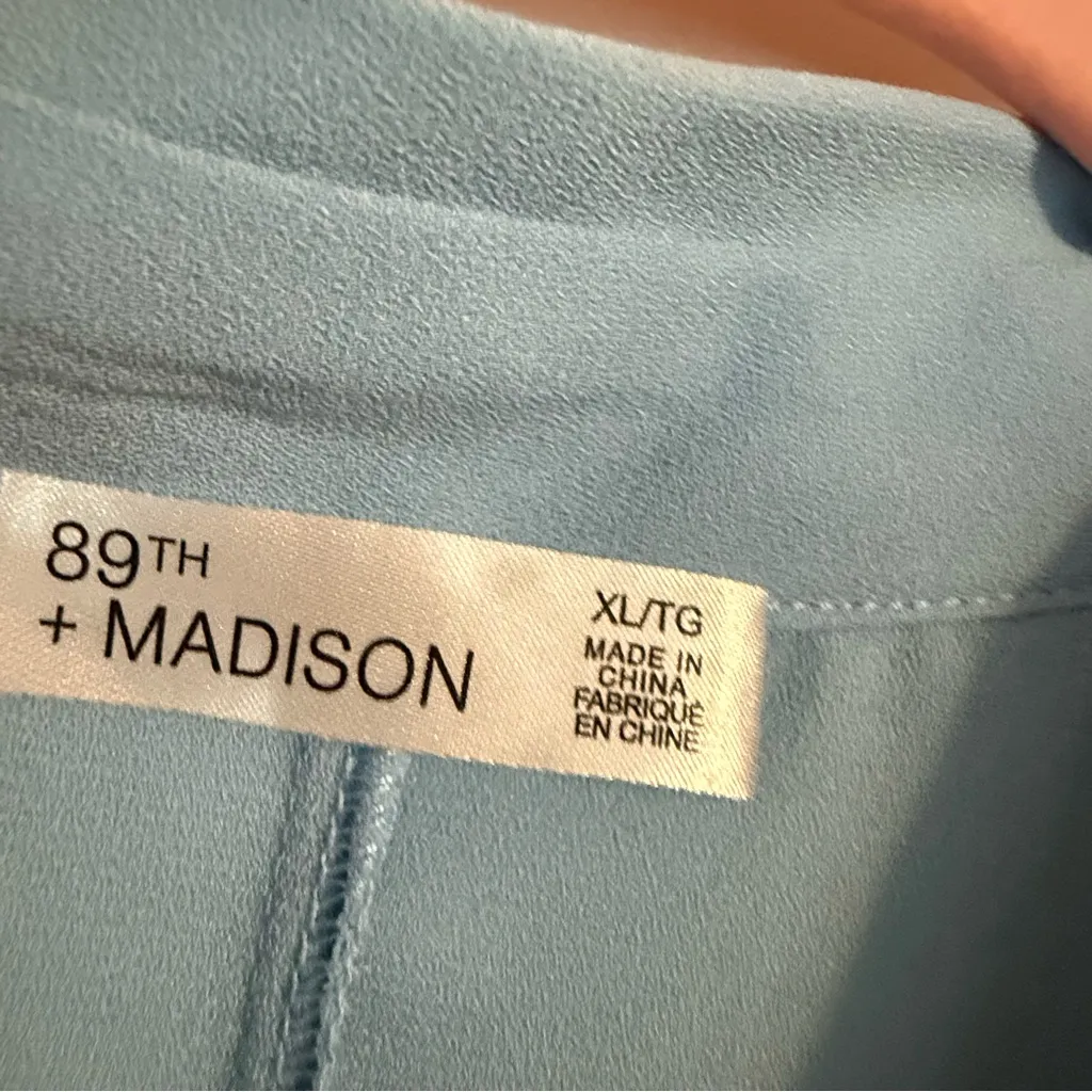 89th & Madison Light Blue dress Size XL - Image 2