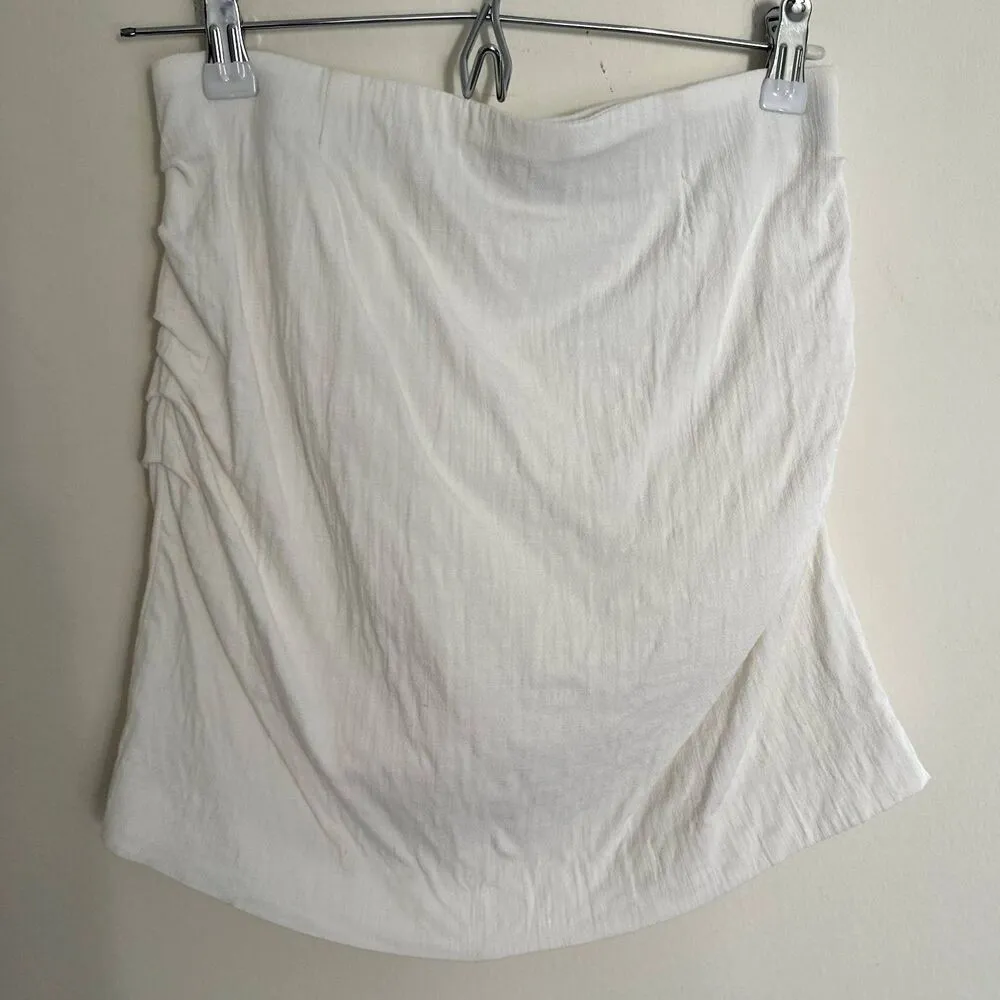 Zara Mini Skirt in White - Image 5