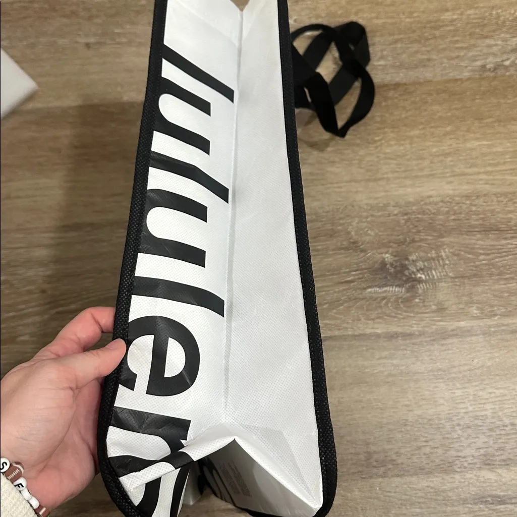 Lululemon Black Tote Bag - Image 2