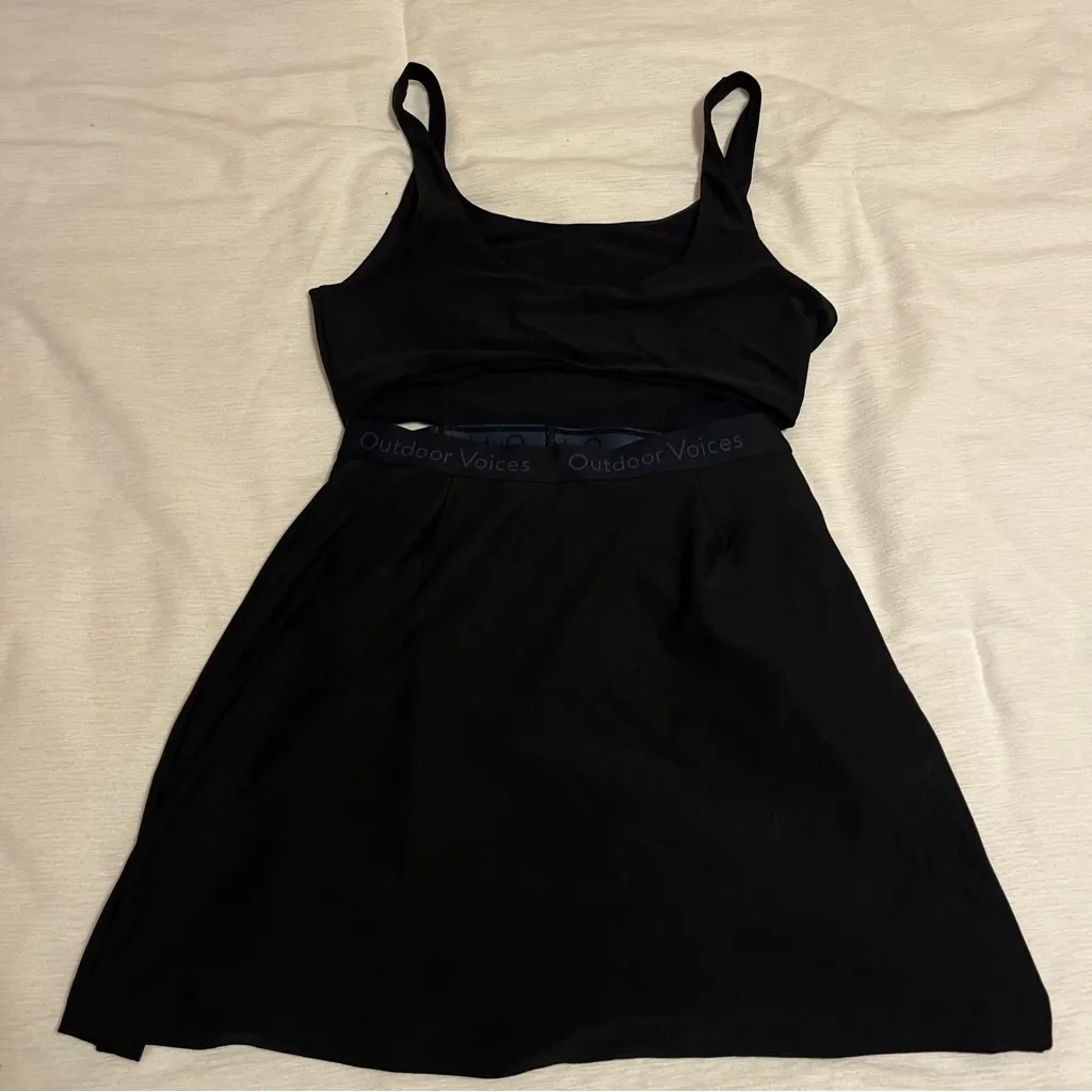 Outdoor Voices Black Court Athletic Dress - Image 8