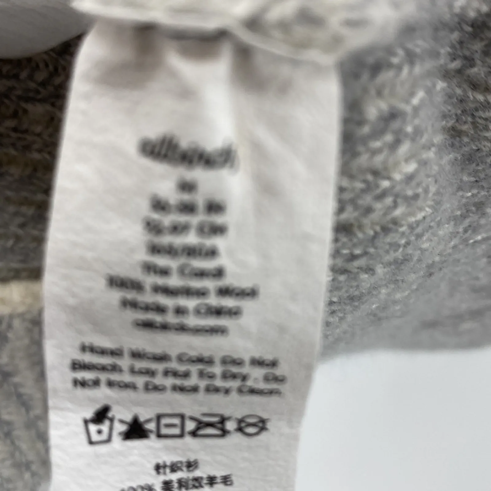 Allbirds merino wool grey the cardigan minimalist casual office size M - Image 10