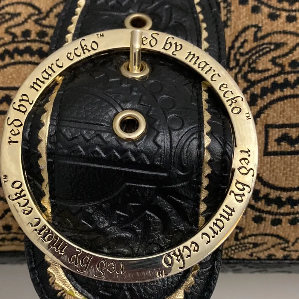 Red by Marc Ecko brown/black shoulder bag Black - Image 3