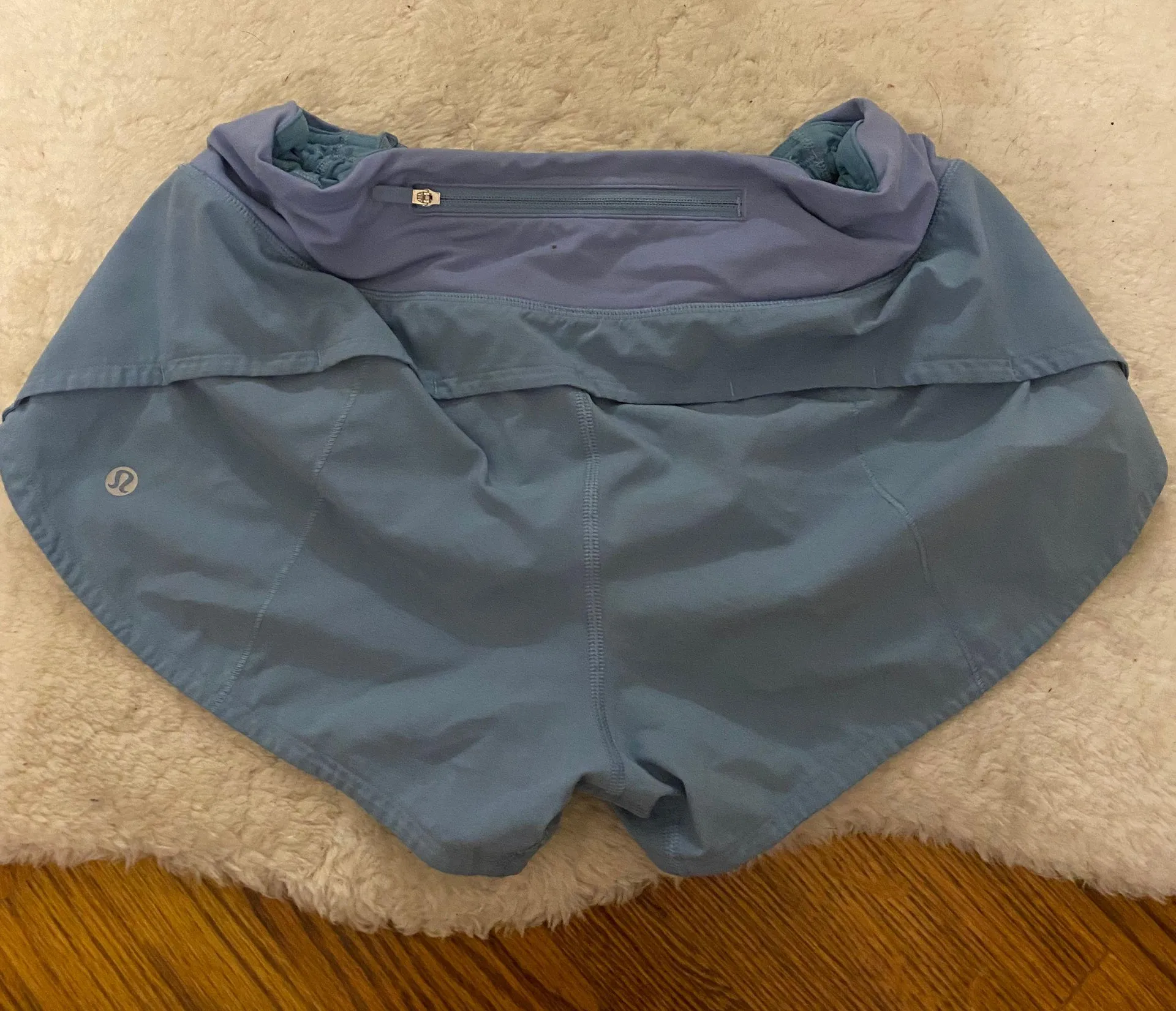 Lululemon Blue Lulu Shorts - Image 2