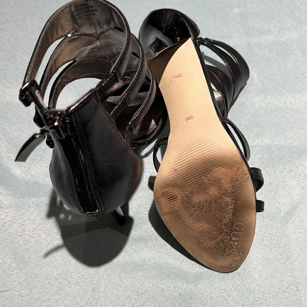 Guess GW Nimble gladiator heeled sandals Size 10M B48 - Image 9