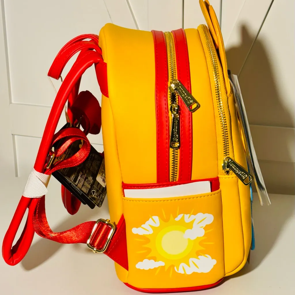 Loungefly Pluto Exclusive Summer Beach Cosplay Mini Backpack bag purse - Image 4