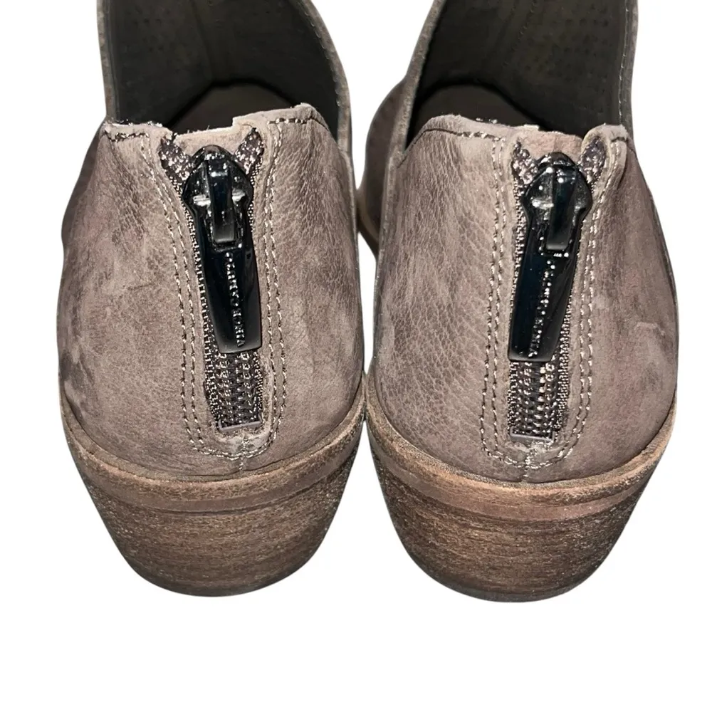 NEW Vince Camuto Brown Leather Paleta Perforated Booties Boots Shoes size 6 - Image 4