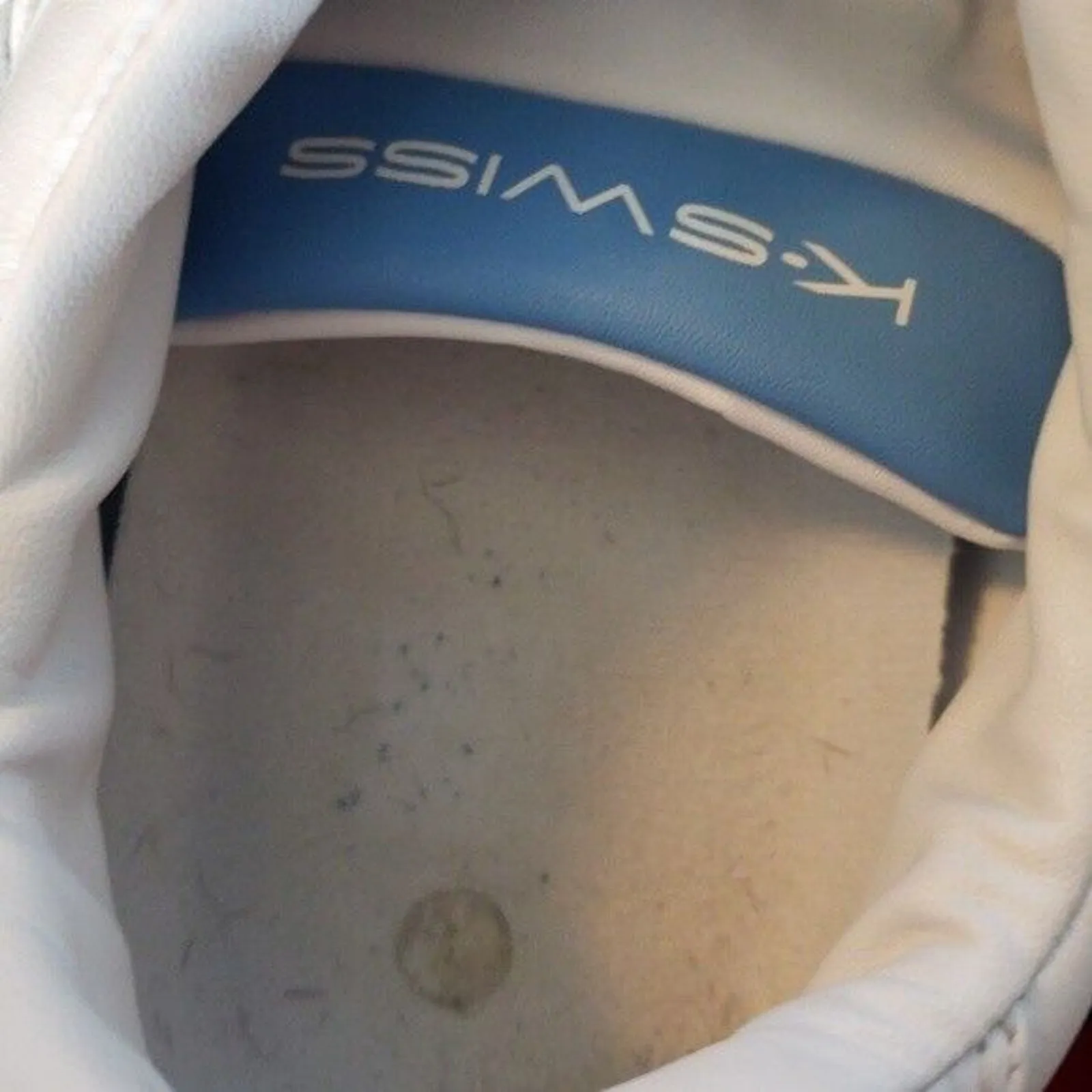 K-Swiss Blue & White Ladies Sneakers - 91039126 - Size 8 - Image 7