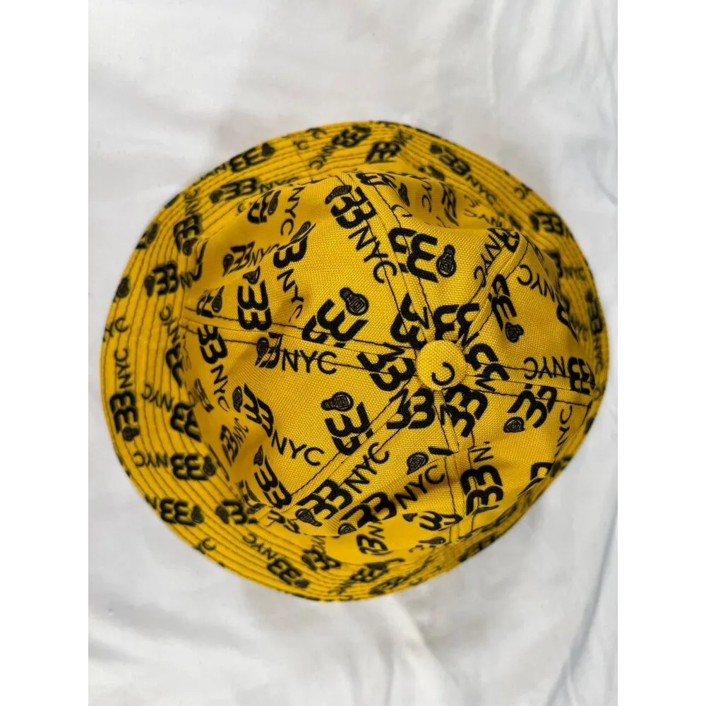 BB NYC Unisex Yellow Bucket Hat SKU 6160 - Image 4