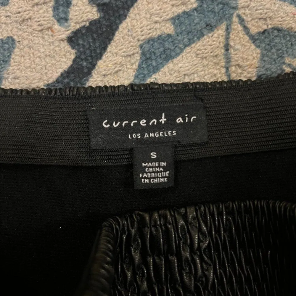 Current Air faux leather skirt small - Image 5