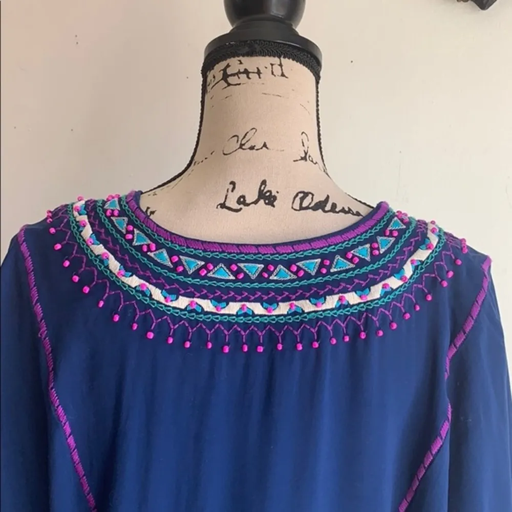 🎉HP🎉Nanette Lepore Coastal de Sol Swim Coverup Size XS - Image 9