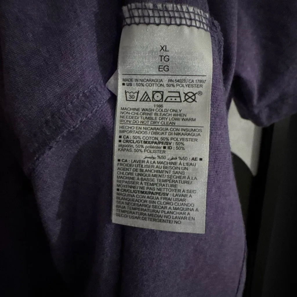 Purple Graphic “Johnny Cash” T - Image 5