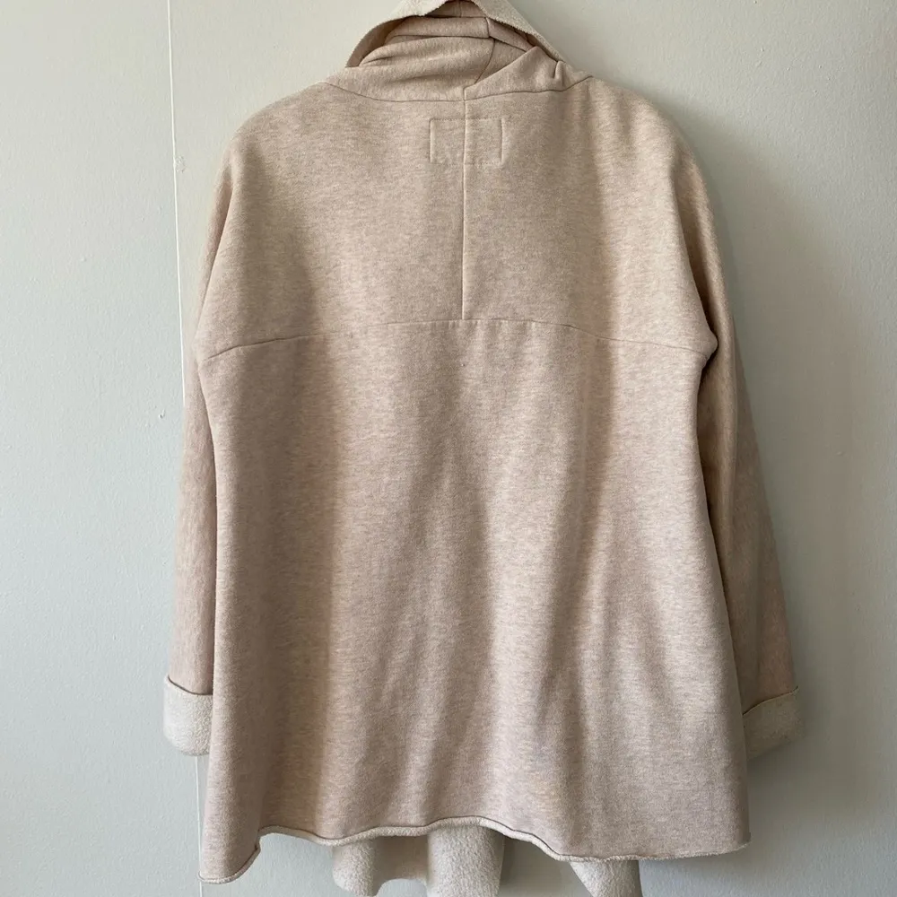 Sanctuary  Cream Coat, Front Wrap & Button | M - Image 8