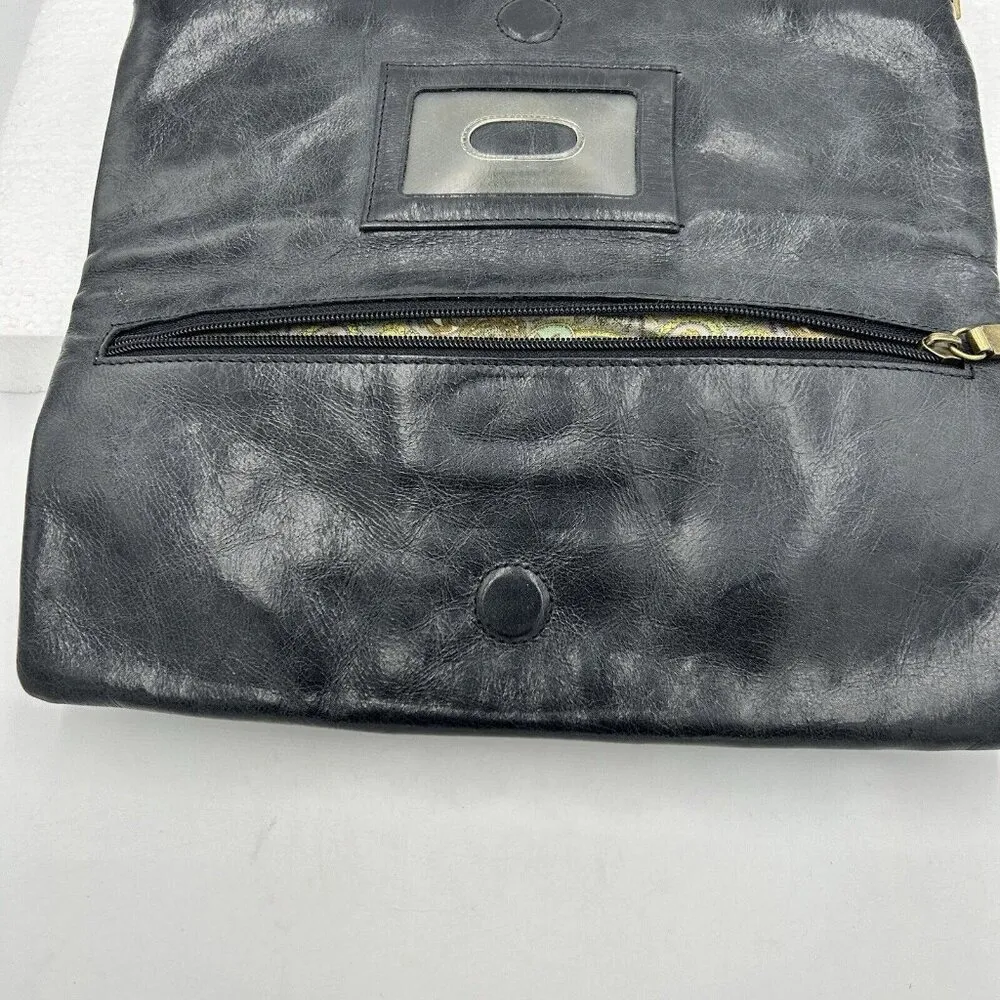 HOBO INTERNATIONAL Black Leather Fold - Image 6