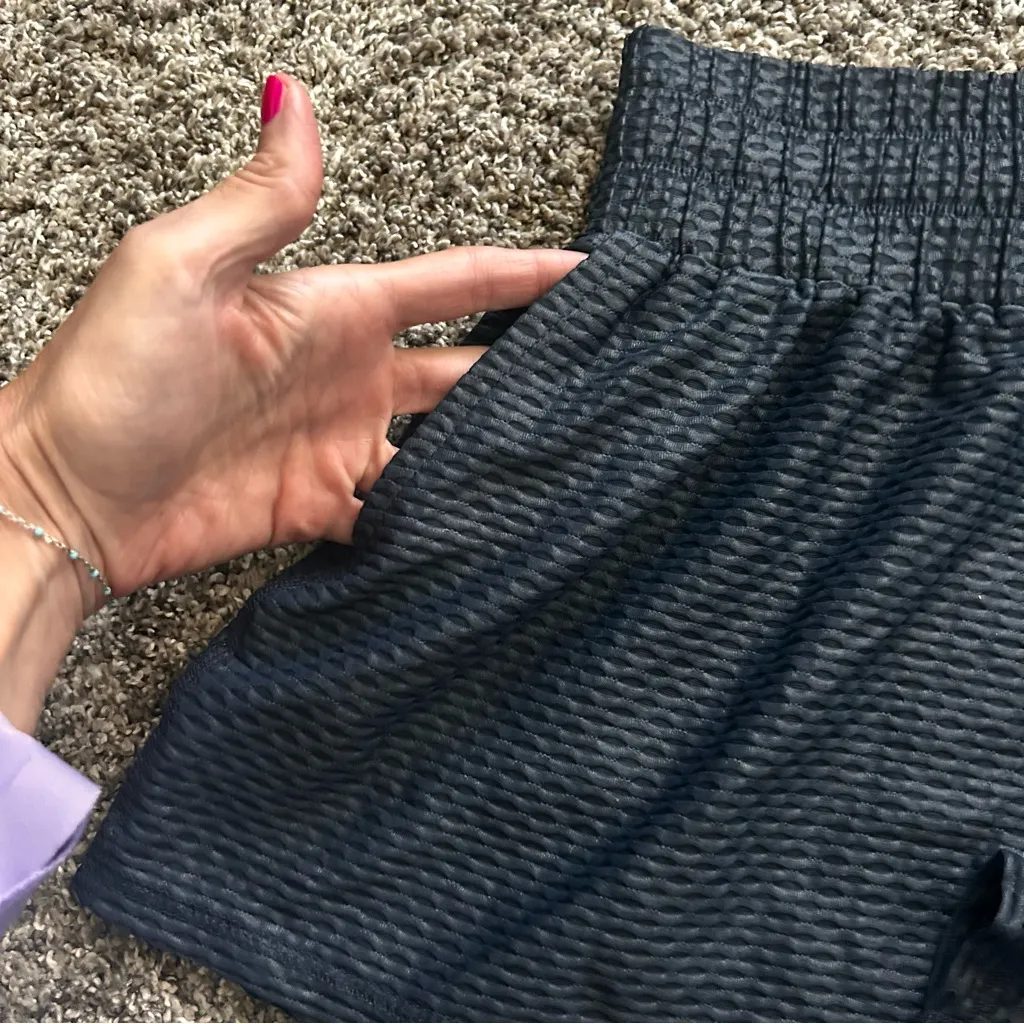 Noli Navy Blue Two-Piece Lounge Set Hoodie & Shorts Size M/L - Image 10