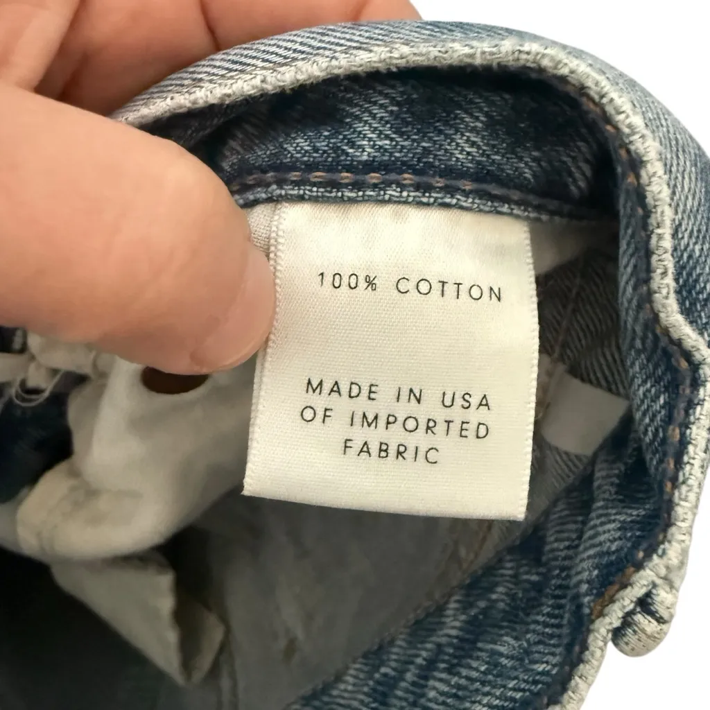 Grlfrnd Revolve Women’s Helena Straight Leg Jeans in My Sharona Size 26 - Image 16