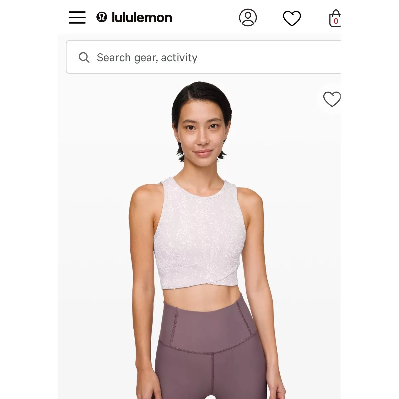 Lululemon Energetic Edge Sports Bra 360 Reflectivity Sz 4 Running Athletic - Image 8