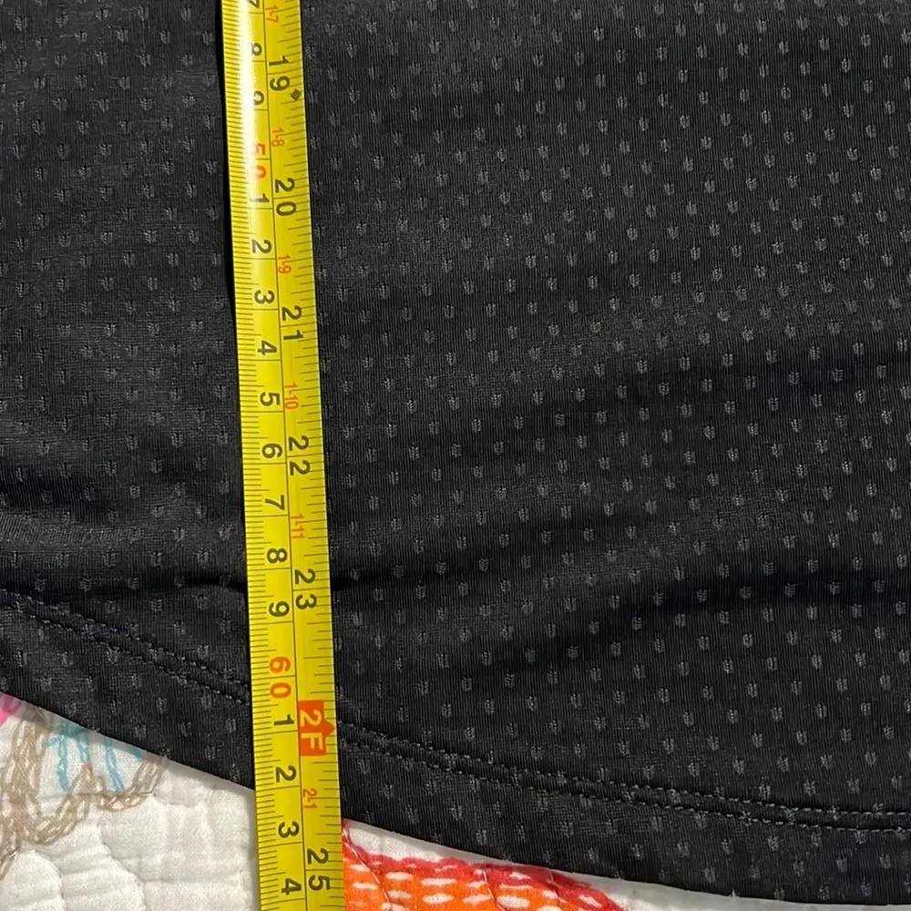 NIKE large dri-fit black tank athletic scoop neck halter pullover sleeveless gym - Image 5