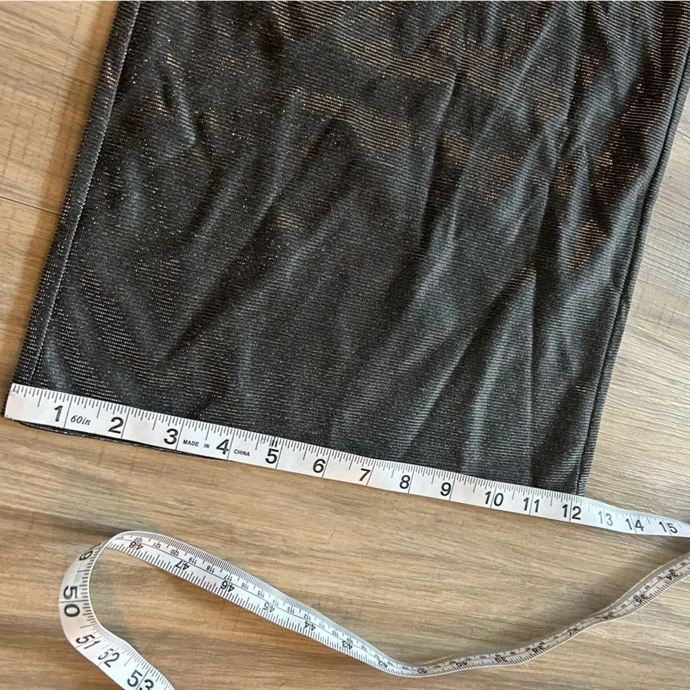 H:ours Simone Jumpsuit in Silver Revolve Sz XL New Years Party Club Going Out - Image 12