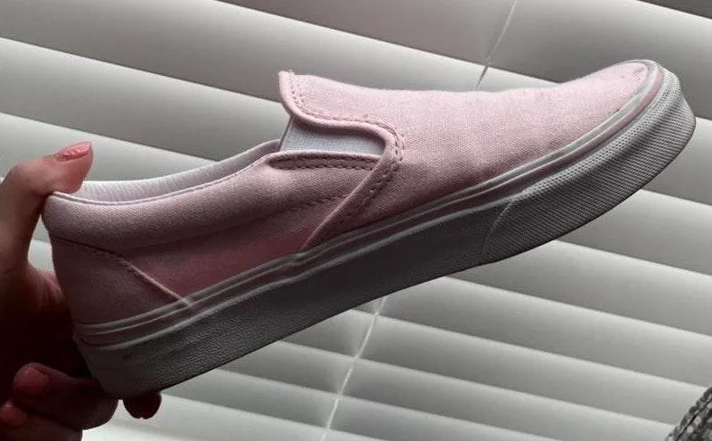 Vans Light Pink Slip On - Image 3