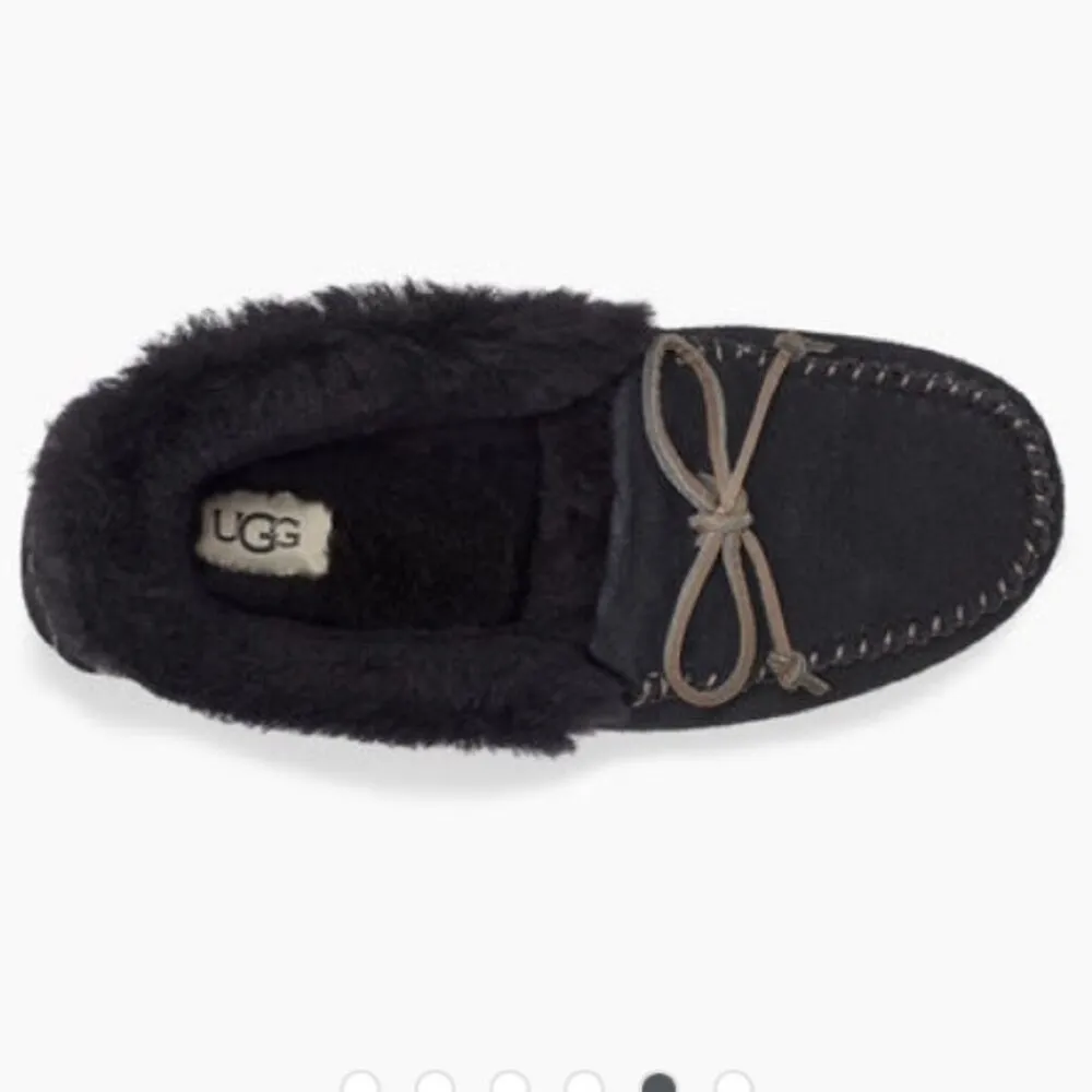 UGG  Black Alena 4806 Short Fleece Lined Slipper Bootie 9 - Image 6