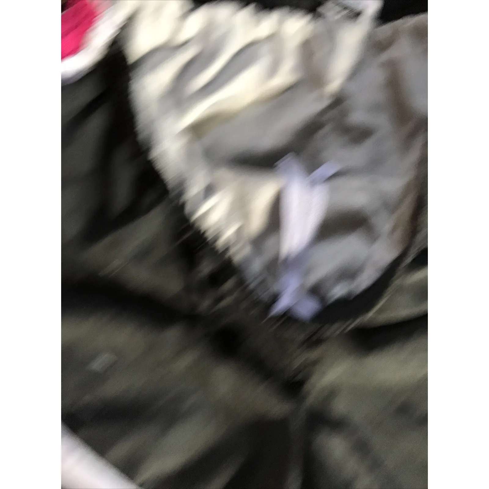 Nike  DriFit Running Shorts Womens Small Grey/pink - Image 5