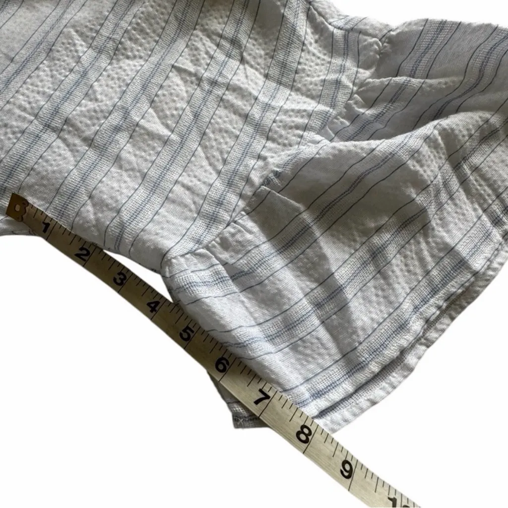 ANDREE BY UNIT Embroidered Boho Chic Western front tie Blouse size Small - Image 9