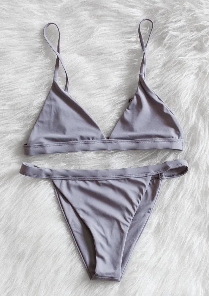 Boutique Grey Bikini Set - Image 2