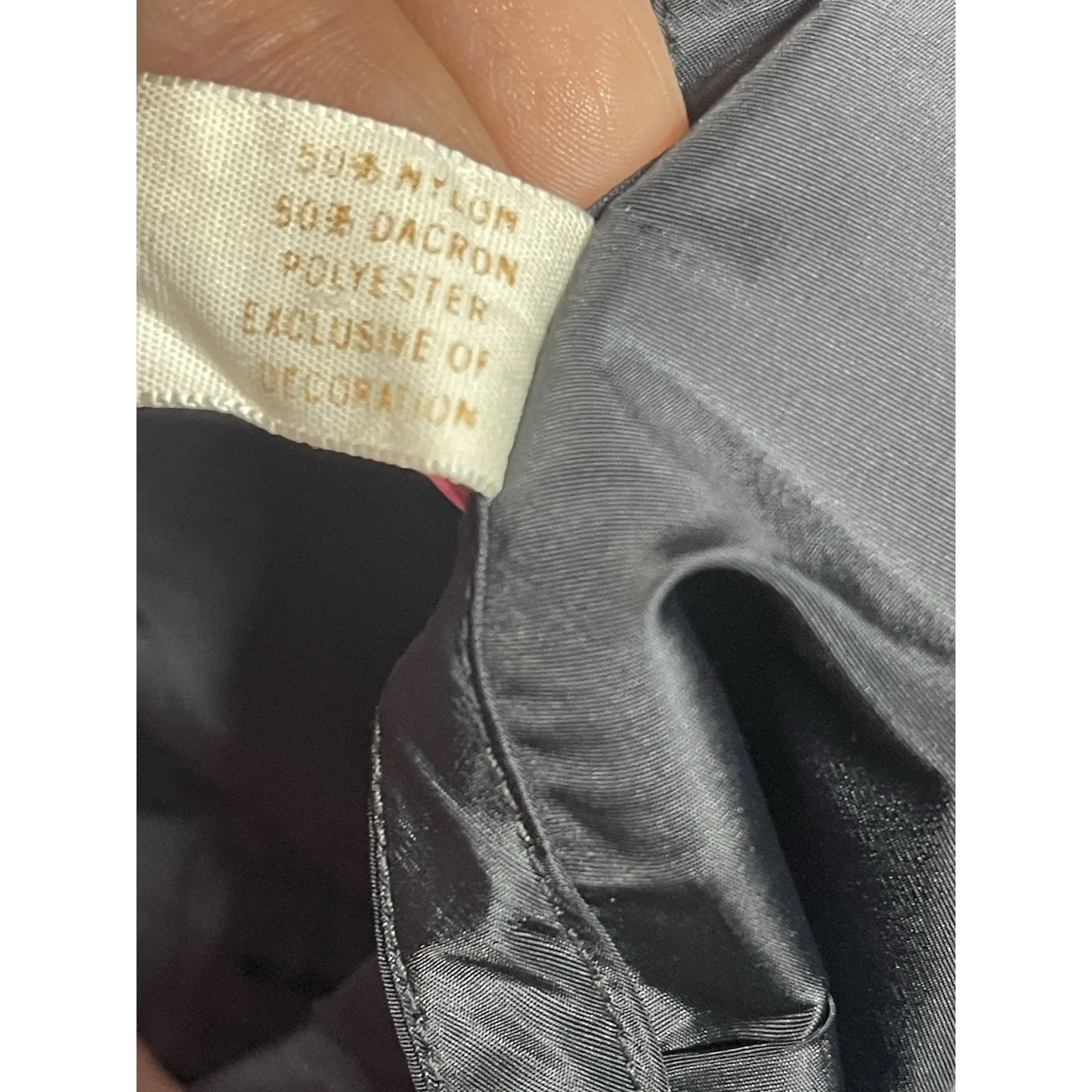 VTG Vanity Fair slip Womens Size34 Black‎ Long A-Line Made USA tall Slit E0125 - Image 3