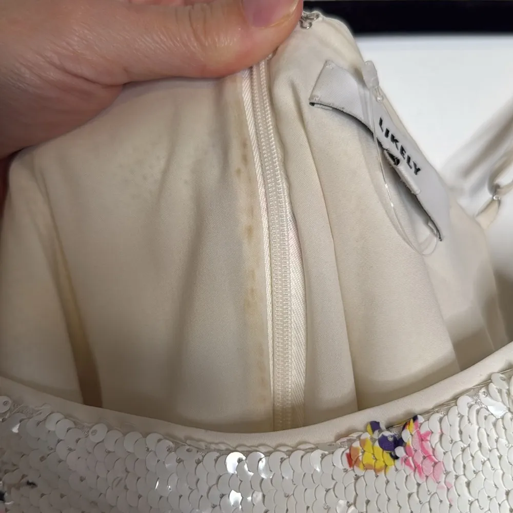 Likely Revolve Reese Floral Sequin Mini Dress - 2 - Image 8