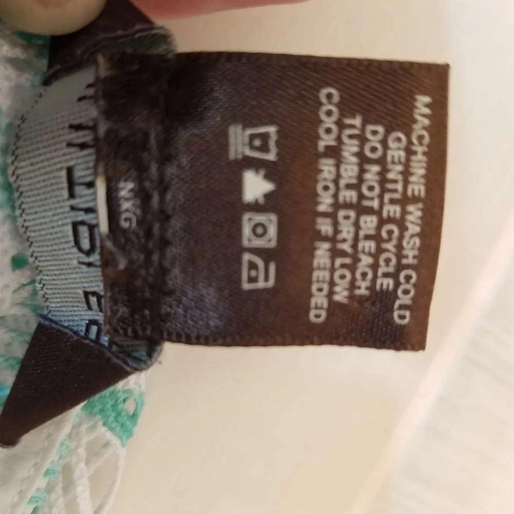 {M} Multiples Swim Cover Women's White Teal - Image 8