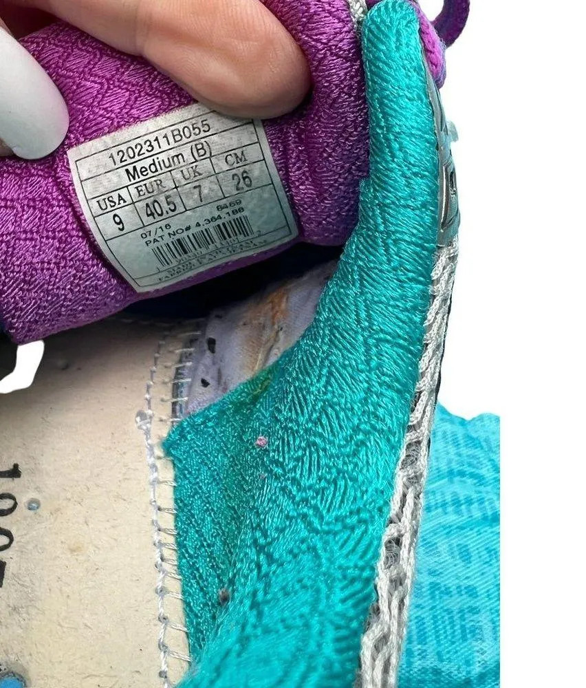 Brooks GTS17 Adrenaline DNA running shoes sneakers Gray purple Size 9 READ - Image 7