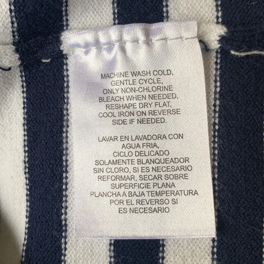 CARIBBEAN JOE Island Supply Co. Woman Striped Lightweight Sweater 2X - Image 8